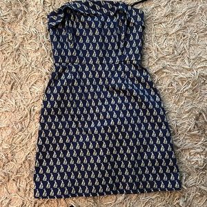 Vineyard vines off the shoulder sail dress